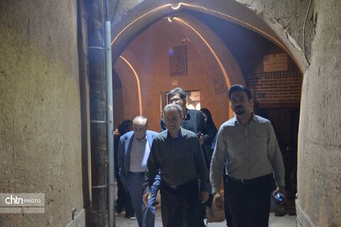 بازدید معاون گردشگری وزارت میراث‌فرهنگی، گردشگری و صنایع‌دستی کشور از بافت تاریخی یزد