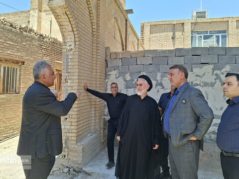 بازدید مدیرکل میراث‌فرهنگی، گردشگری و صنایع‌دستی خوزستان از پروژه‌های در حال اجرای بافت تاریخی شوشتر