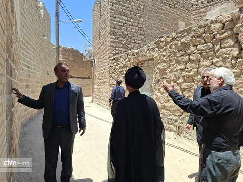 بازدید مدیرکل میراث‌فرهنگی، گردشگری و صنایع‌دستی خوزستان از پروژه‌های در حال اجرای بافت تاریخی شوشتر