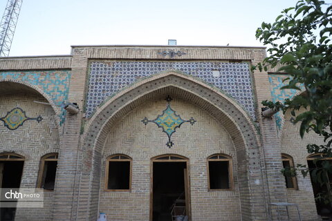 بازدید قائم مقام وزیر و معاون میراث‌فرهنگی از مسجد خانم زنجان