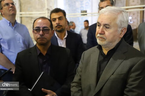 بازدید قائم مقام وزیر و معاون میراث‌فرهنگی از پایگاه میراث جهانی گنبدسلطانیه