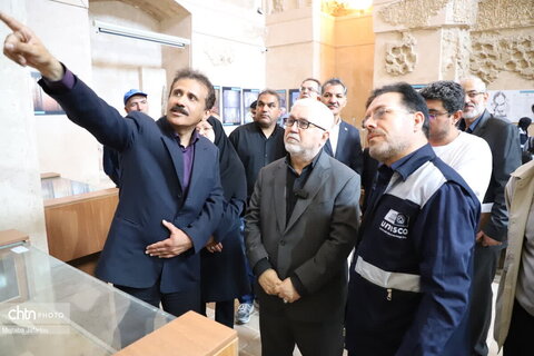 بازدید قائم مقام وزیر و معاون میراث‌فرهنگی از پایگاه میراث جهانی گنبدسلطانیه
