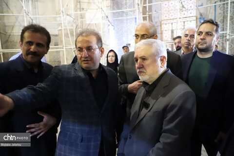 بازدید قائم مقام وزیر و معاون میراث‌فرهنگی از پایگاه میراث جهانی گنبدسلطانیه
