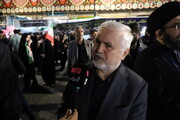 بازدید  قائم مقام وزیر و معاون میراث فرهنگی از حسینیه اعظم زنجان