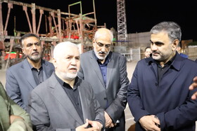 بازدید قائم مقام وزیر و معاون میراث‌فرهنگی از حسینیه اعظم زنجان
