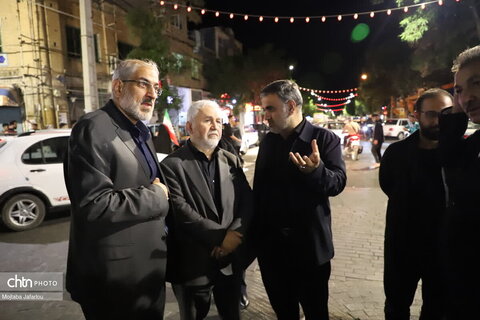 بازدید قائم مقام وزیر و معاون میراث‌فرهنگی از حسینیه اعظم زنجان