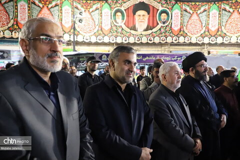 بازدید قائم مقام وزیر و معاون میراث‌فرهنگی از حسینیه اعظم زنجان