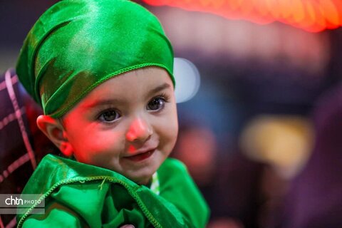 مراسم شیرخوارگان حسینی در حسینیه اعظم زنجان