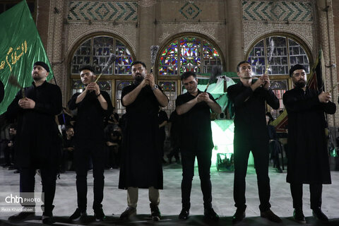 مراسم عزاداری محرم در حسینیه مجتهد اردبیلی