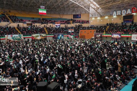 مراسم «شیرخوارگان حسینی» در اردبیل