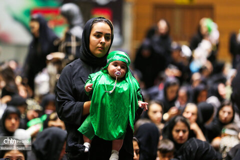 مراسم «شیرخوارگان حسینی» در اردبیل