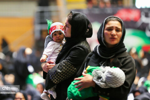 مراسم «شیرخوارگان حسینی» در اردبیل