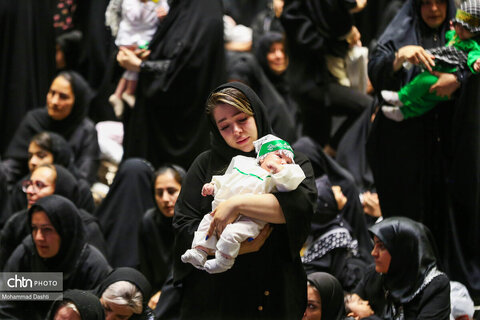 مراسم «شیرخوارگان حسینی» در اردبیل
