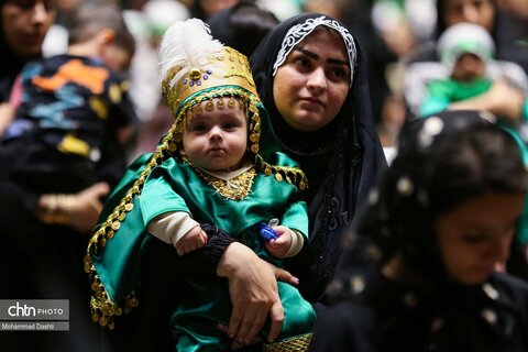 مراسم «شیرخوارگان حسینی» در اردبیل