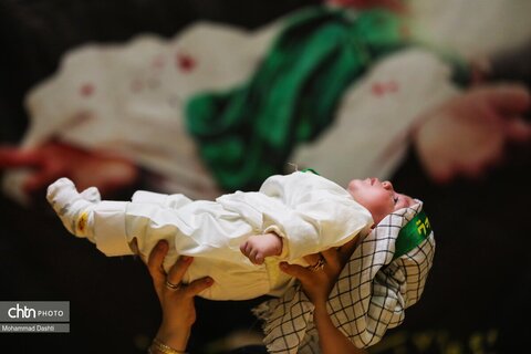 مراسم «شیرخوارگان حسینی» در اردبیل