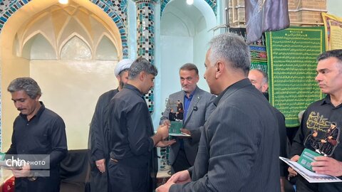 تجلیل از پیرغلامان حسینی در مسجد تاریخی حاج شیخ‌جعفر شوشتری