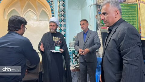تجلیل از پیرغلامان حسینی در مسجد تاریخی حاج شیخ‌جعفر شوشتری