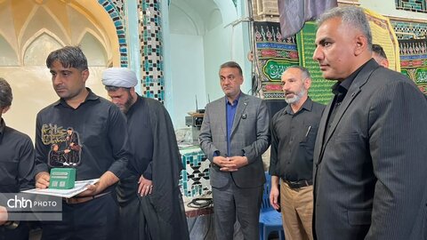 تجلیل از پیرغلامان حسینی در مسجد تاریخی حاج شیخ‌جعفر شوشتری