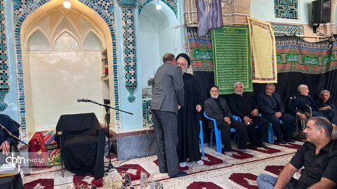 تجلیل از پیرغلامان حسینی در مسجد تاریخی حاج شیخ‌جعفر شوشتری