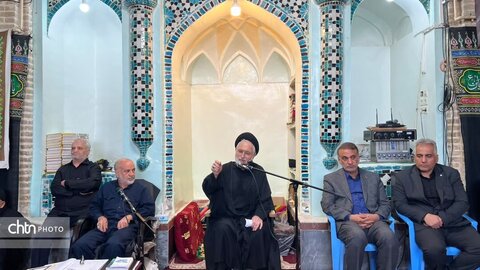 تجلیل از پیرغلامان حسینی در مسجد تاریخی حاج شیخ‌جعفر شوشتری