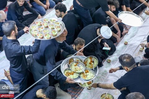 نذری ماه محرم در محله کرهرود اراک