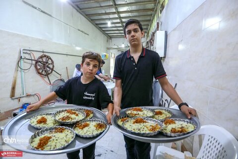 نذری ماه محرم در محله کرهرود اراک
