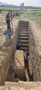 پایان مرحله نخست کاوش دستکند زیرزمینی طلاشور قدبرا/ کشف شواهدی از سکونت در اواخر ساسانی و قرون اسلامی