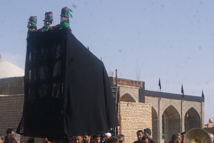 عماری؛ تجلی هودج آسمانی در سوگنامه محرم بشرویه