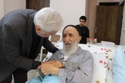 قائم مقام وزیر میراث فرهنگی با حجت الاسلام و المسلمین راشد یزدی دیدار کرد