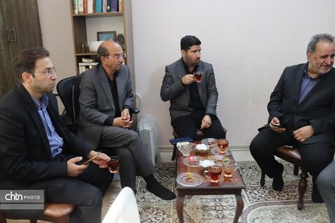 قائم مقام وزیر میراث فرهنگی با حجت الاسلام و المسلمین راشد یزدی دیدار کرد