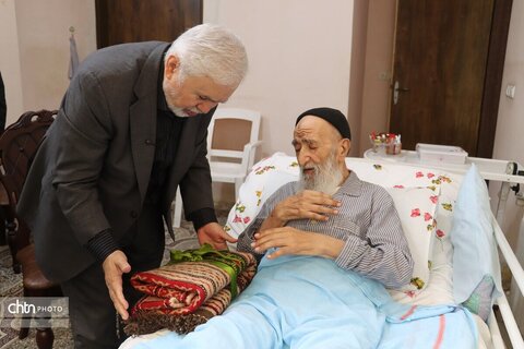 قائم مقام وزیر میراث فرهنگی با حجت الاسلام و المسلمین راشد یزدی دیدار کرد