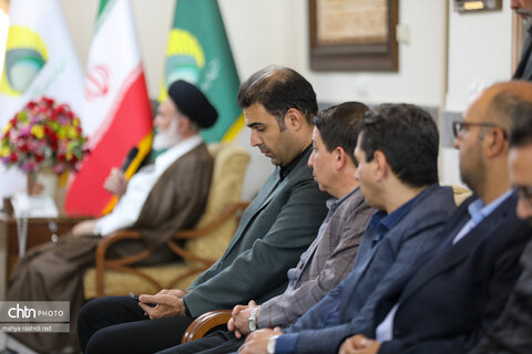 دیدار وزیر میراث‌فرهنگی با تولیت آستان مقدس حضرت عبدالعظیم حسنی(ع)