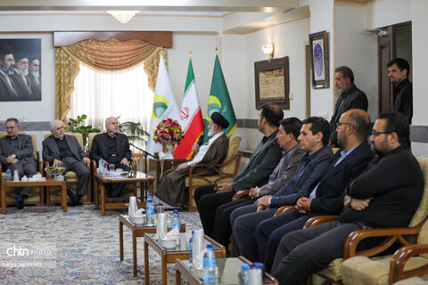 دیدار وزیر میراث‌فرهنگی با تولیت آستان مقدس حضرت عبدالعظیم حسنی(ع)