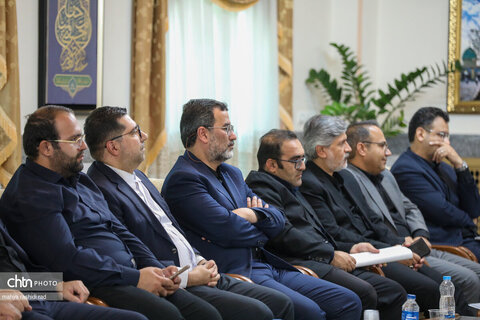 دیدار وزیر میراث‌فرهنگی با تولیت آستان مقدس حضرت عبدالعظیم حسنی(ع)
