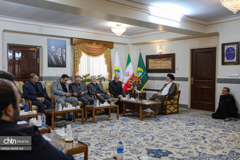 دیدار وزیر میراث‌فرهنگی با تولیت آستان مقدس حضرت عبدالعظیم حسنی(ع)