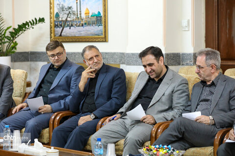 دیدار وزیر میراث‌فرهنگی با تولیت آستان مقدس حضرت عبدالعظیم حسنی(ع)