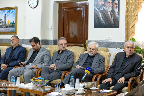 دیدار وزیر میراث‌فرهنگی با تولیت آستان مقدس حضرت عبدالعظیم حسنی(ع)