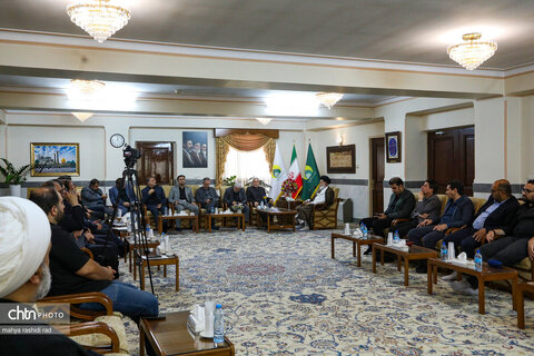 دیدار وزیر میراث‌فرهنگی با تولیت آستان مقدس حضرت عبدالعظیم حسنی(ع)
