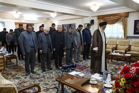 دیدار وزیر میراث‌فرهنگی با تولیت آستان مقدس حضرت عبدالعظیم حسنی(ع)