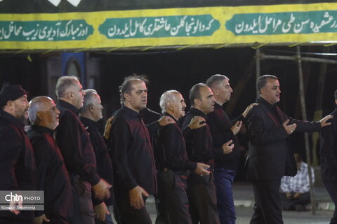 هشتمین شب محرم در بوستان قران تبریز