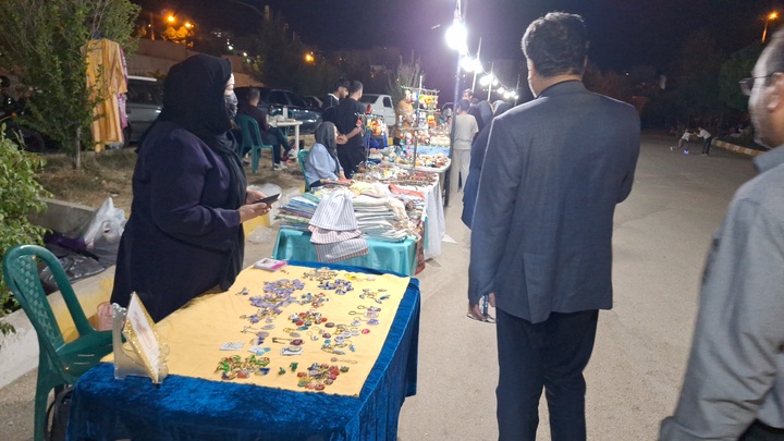 روزبازار صنایع‌دستی یاسوج دیدنی شد