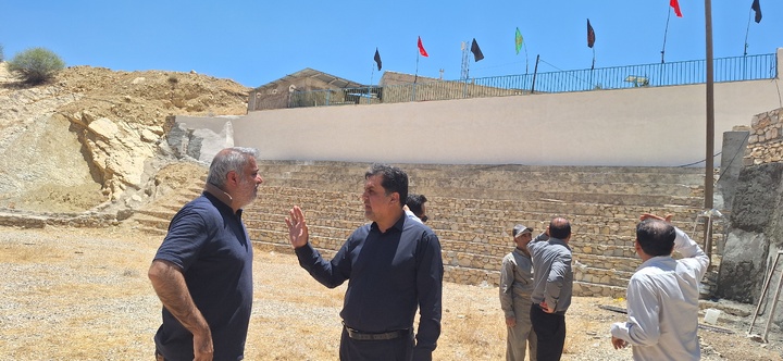 بازدید میدانی از پروژه‌های گردشگری روستای مارین گچساران