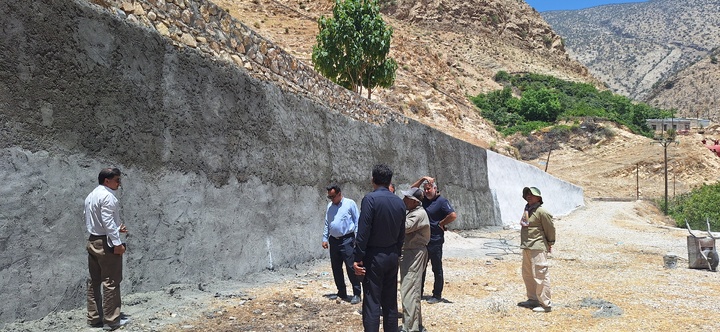 بازدید میدانی از پروژه‌های گردشگری روستای مارین گچساران
