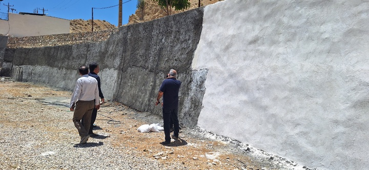 بازدید میدانی از پروژه‌های گردشگری روستای مارین گچساران