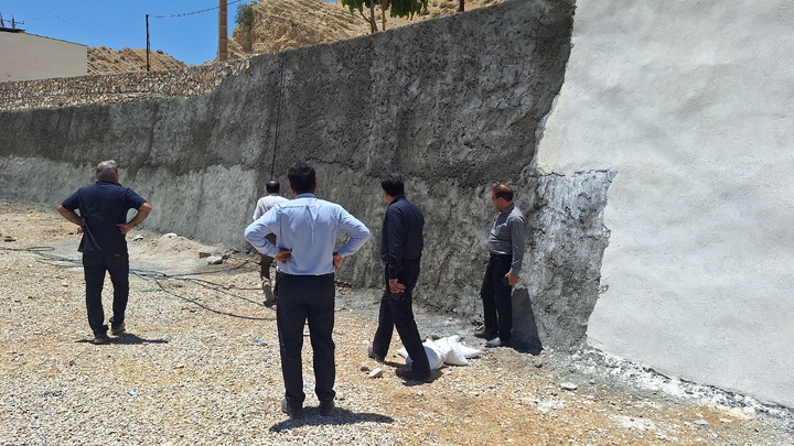 بازدید میدانی از پروژه‌های گردشگری روستای مارین گچساران