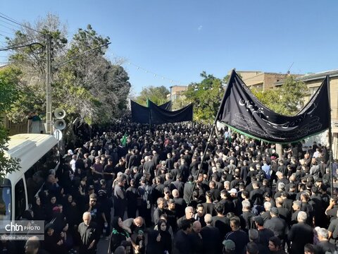 دسته یوم العباس حسینیه اعظم زنجان