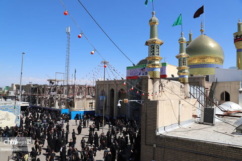 دسته یوم العباس حسینیه اعظم زنجان