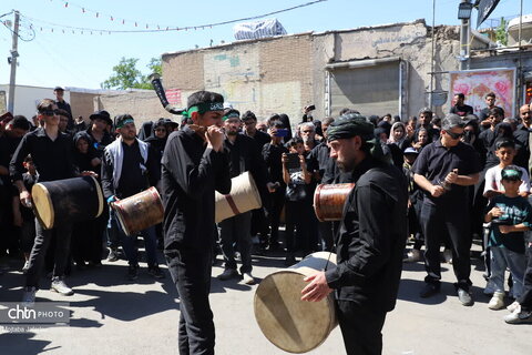 دسته یوم العباس حسینیه اعظم زنجان
