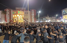 شب بی قراری؛ «در رثای ساقی دشت کربلا» قاب هایی از شب نهم محرم