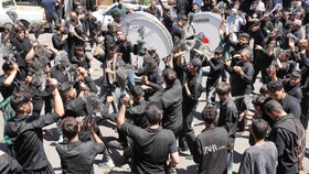 برگزاری مراسم تاسوعای حسینی در استان کرمانشاه